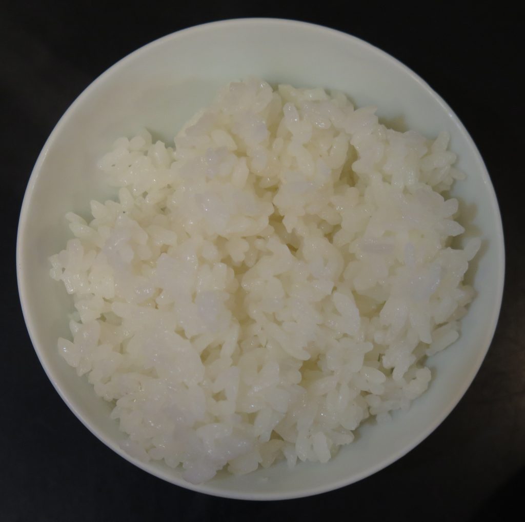 Rice cooker on a kitchen counter